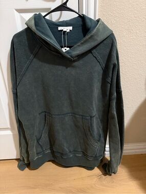Oversized Mineral Wash Hoodie